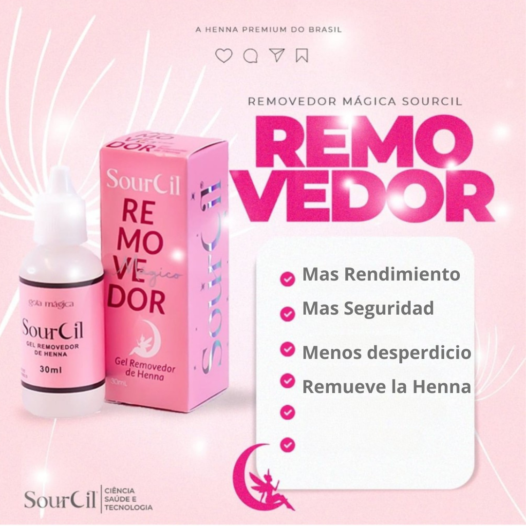 Removedor de Henna SOURCIL