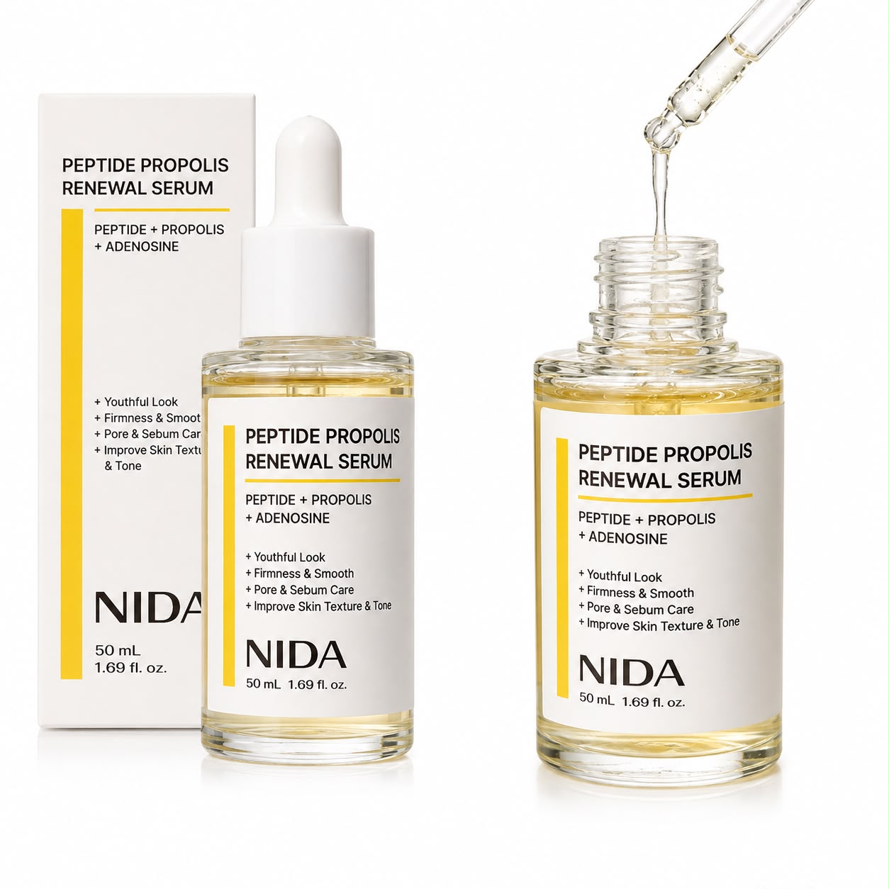 Serum facial coreano para Skin care - NIDA