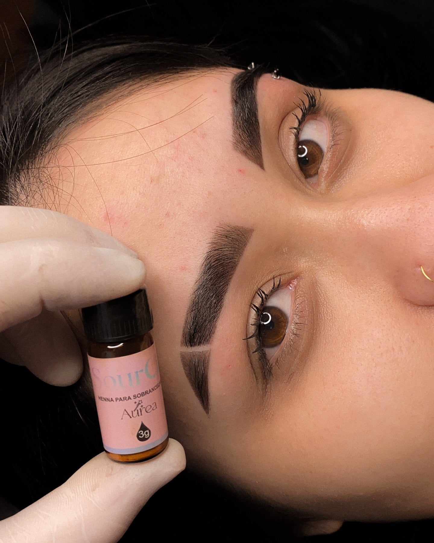 Henna para cejas brasileña Negro Sourcil