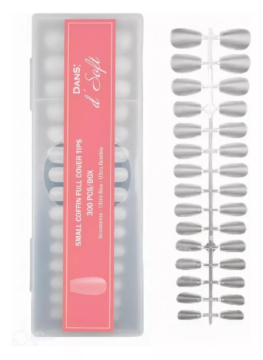 Tips Small Coffin Full Cover 300 pcs - DANS