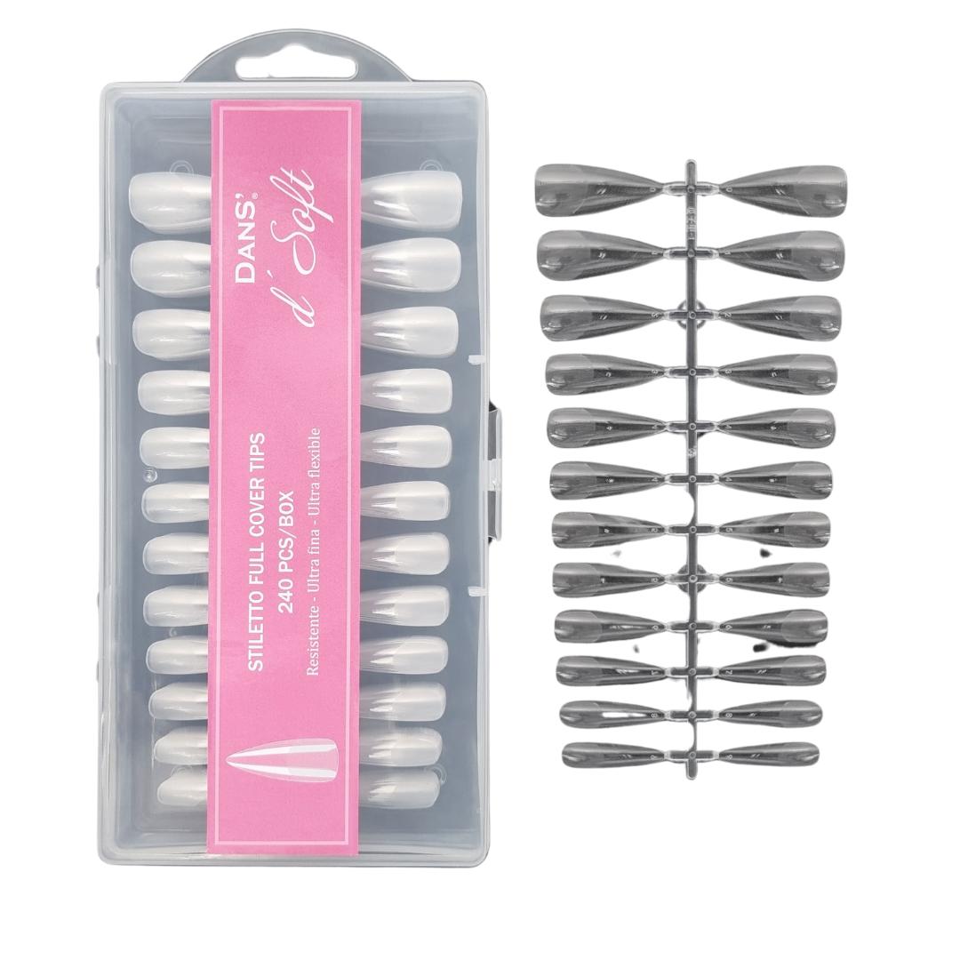 Tips STILETTO Full Cover 240 PCS TIPS DANS