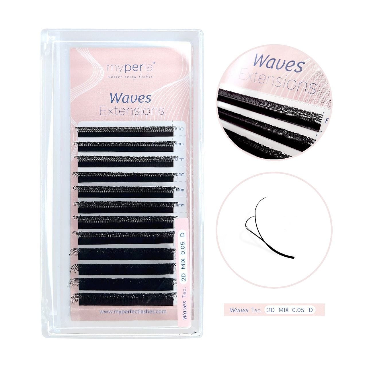 Pestañas Tecnológicas Volumen Brasileño - MY PERLA