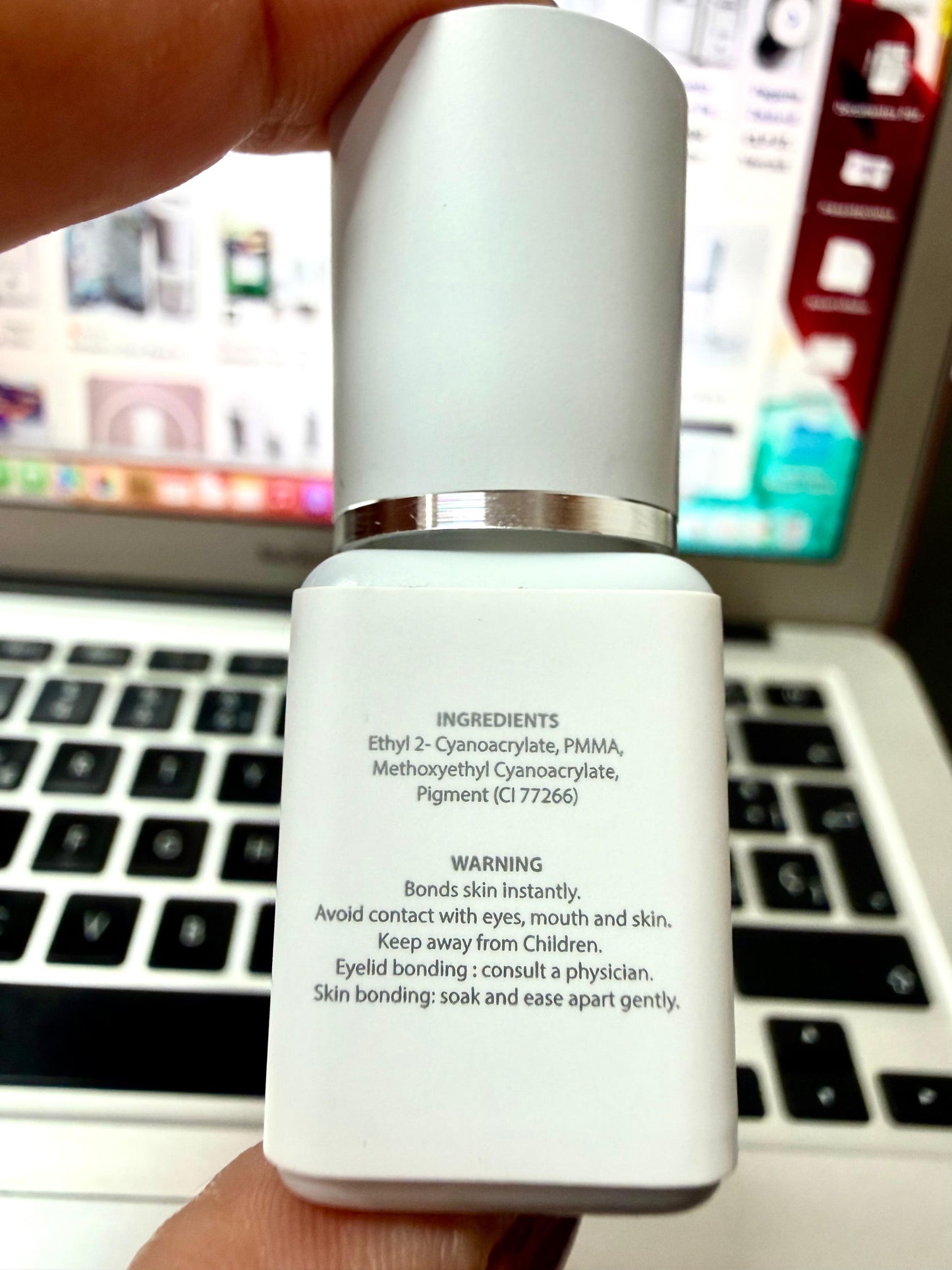 Pegamento De Extensiones De Pestañas Zeus 5ml- DLUX PROFESSIONAL