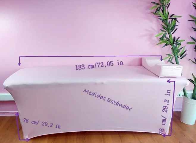 Cubre Camilla Elastico Rosado