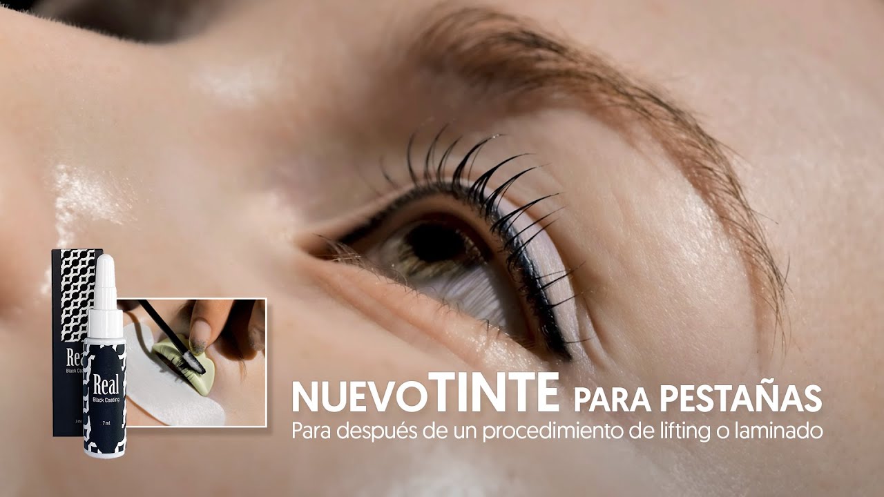 Tinte de pestañas Real Black Coating