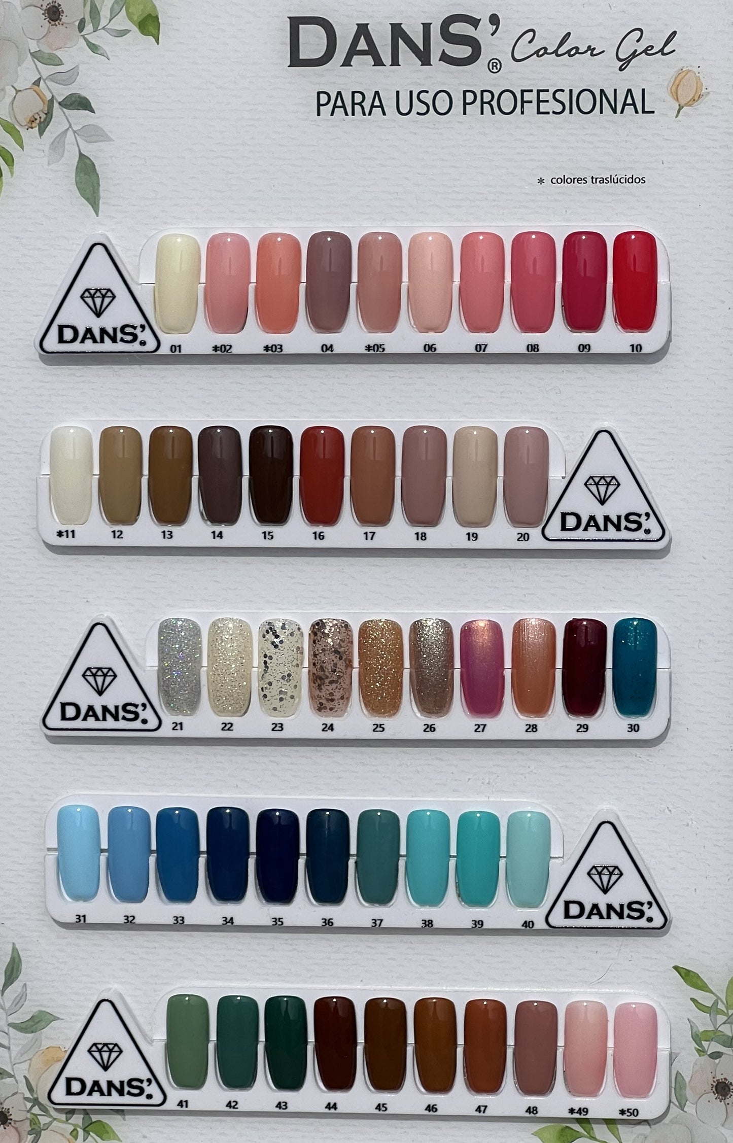 Pack 12 colores de esmaltes