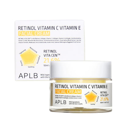 APLB Retinol Vitamin C Vitamin E Facial Cream 55 ml