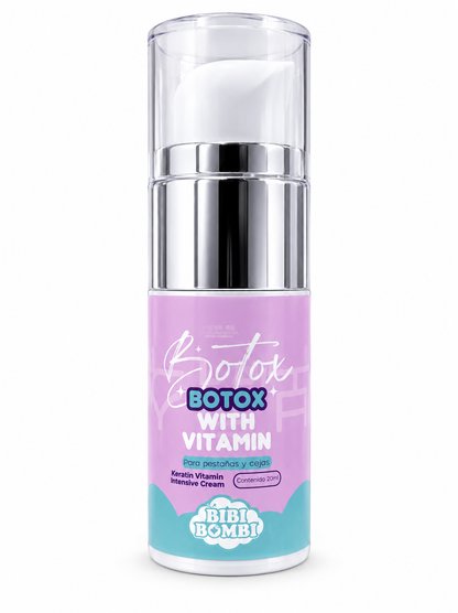 Botox with Vitamin Bibibombi — Tratamiento Intensivo para Pestañas y Cejas 20 ml