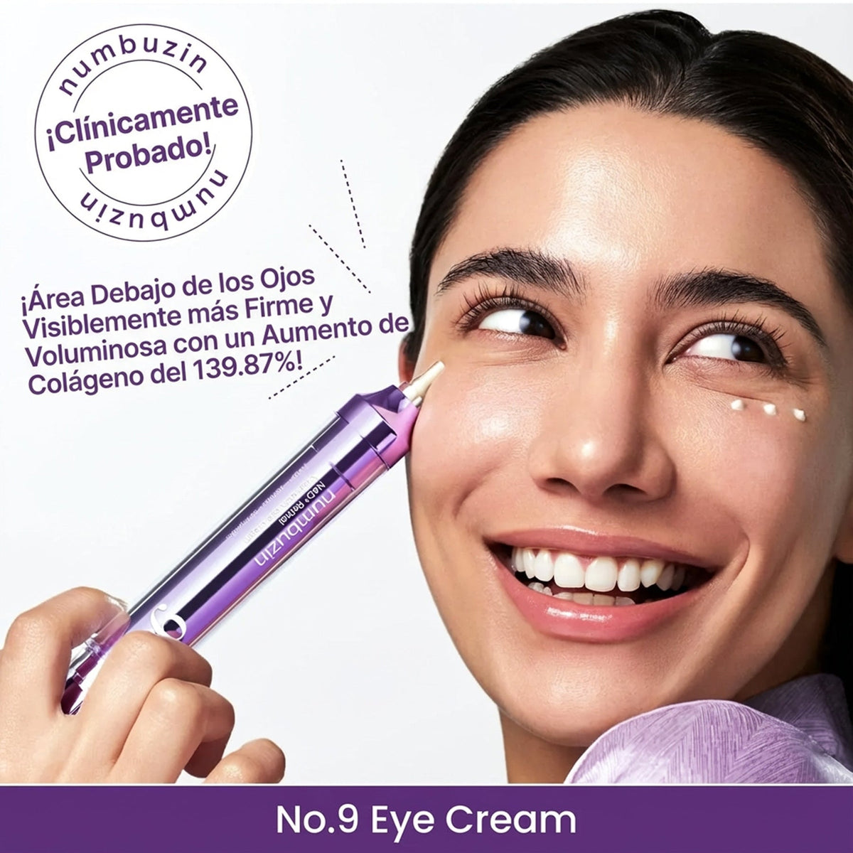 Numbuzin No.9 NAD+ Retinol Volumetox Eye Cream 10 ml