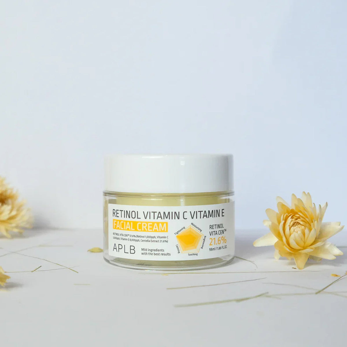 APLB Retinol Vitamin C Vitamin E Facial Cream 55 ml