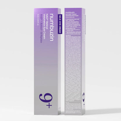 Numbuzin No.9 NAD+ Retinol Volumetox Eye Cream 10 ml