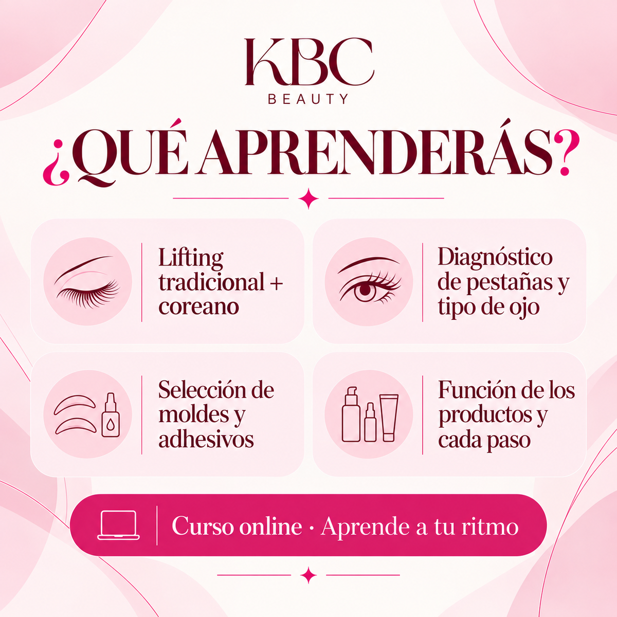 Curso Online de Lifting Tradicional + Coreano | KBC Beauty