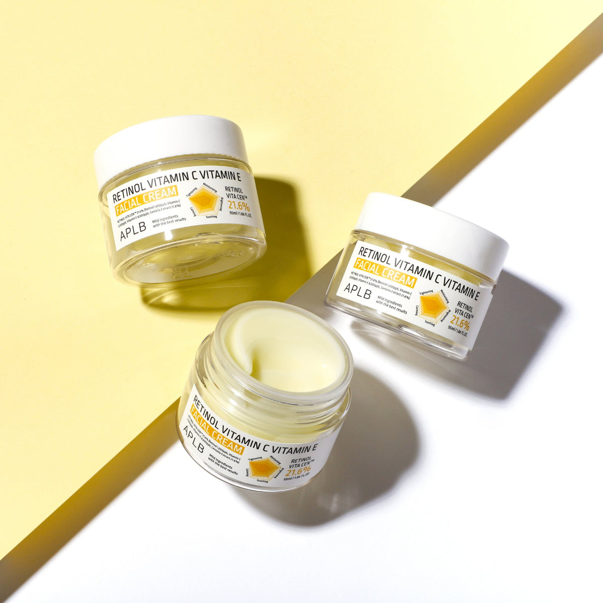 APLB Retinol Vitamin C Vitamin E Facial Cream 55 ml