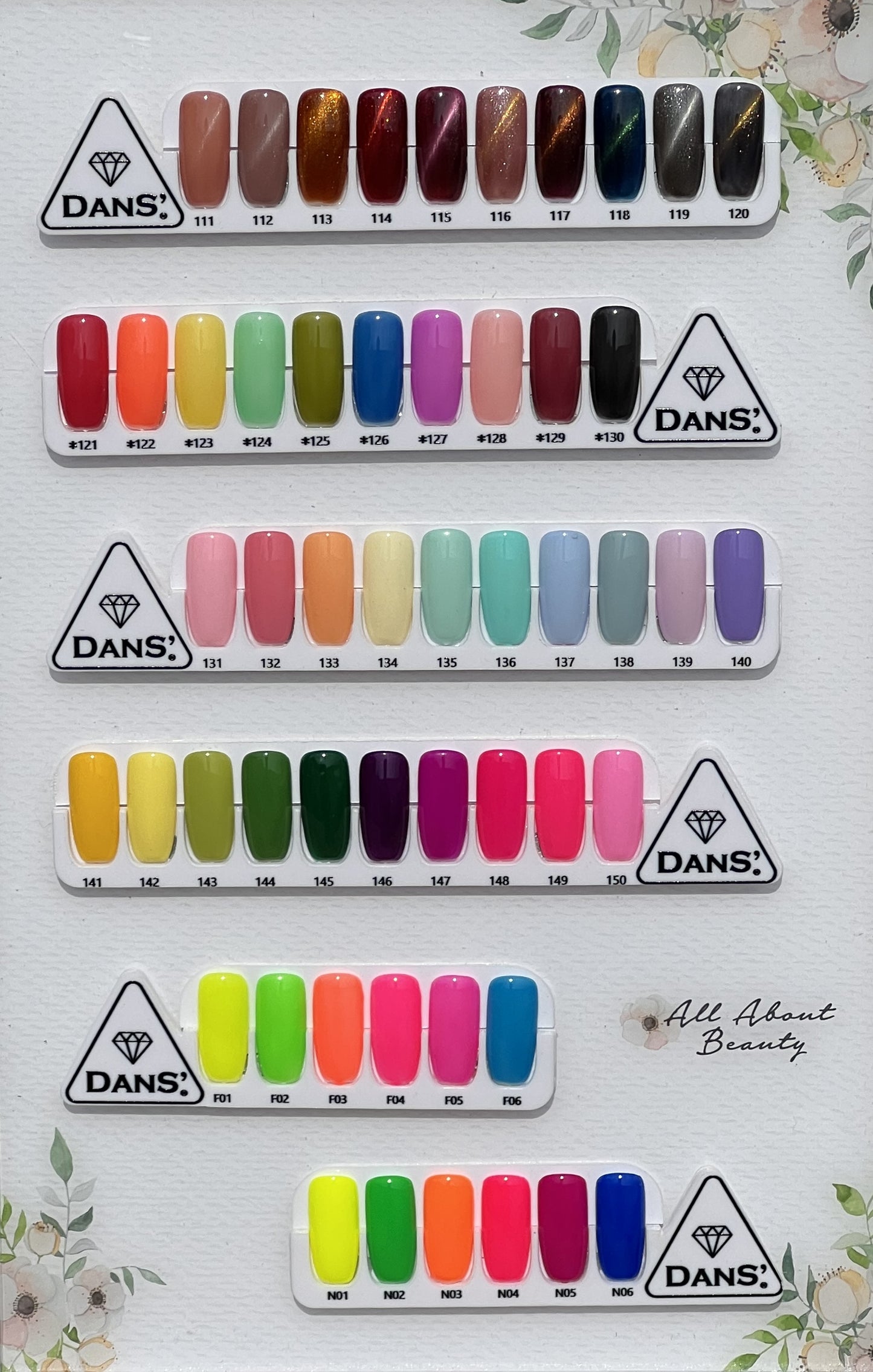 Pack 12 colores de esmaltes