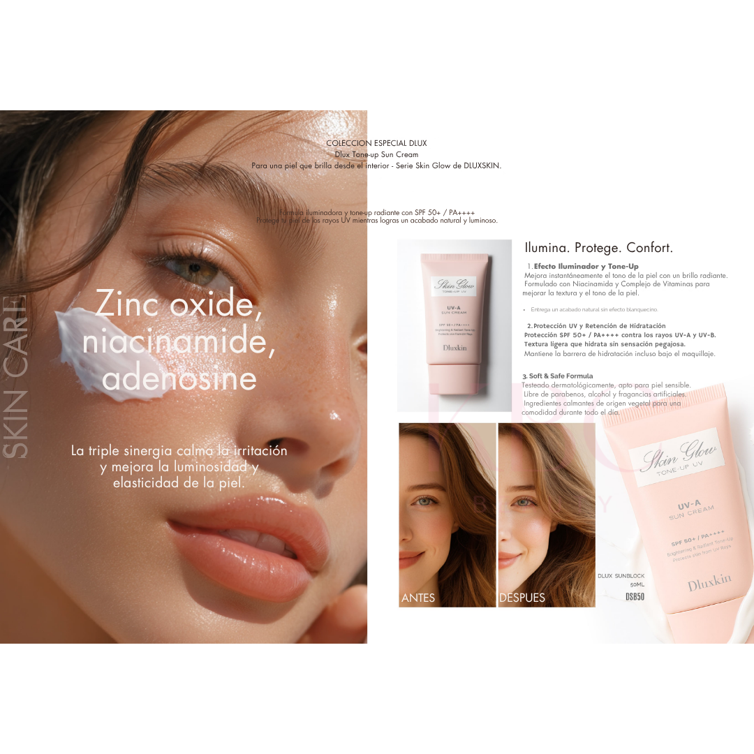 Protector Solar Facial Coreano SFP50/ PA++++DLUX SKIN