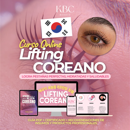Curso de Lifting Coreano Online Teoria y Videos demostrativo