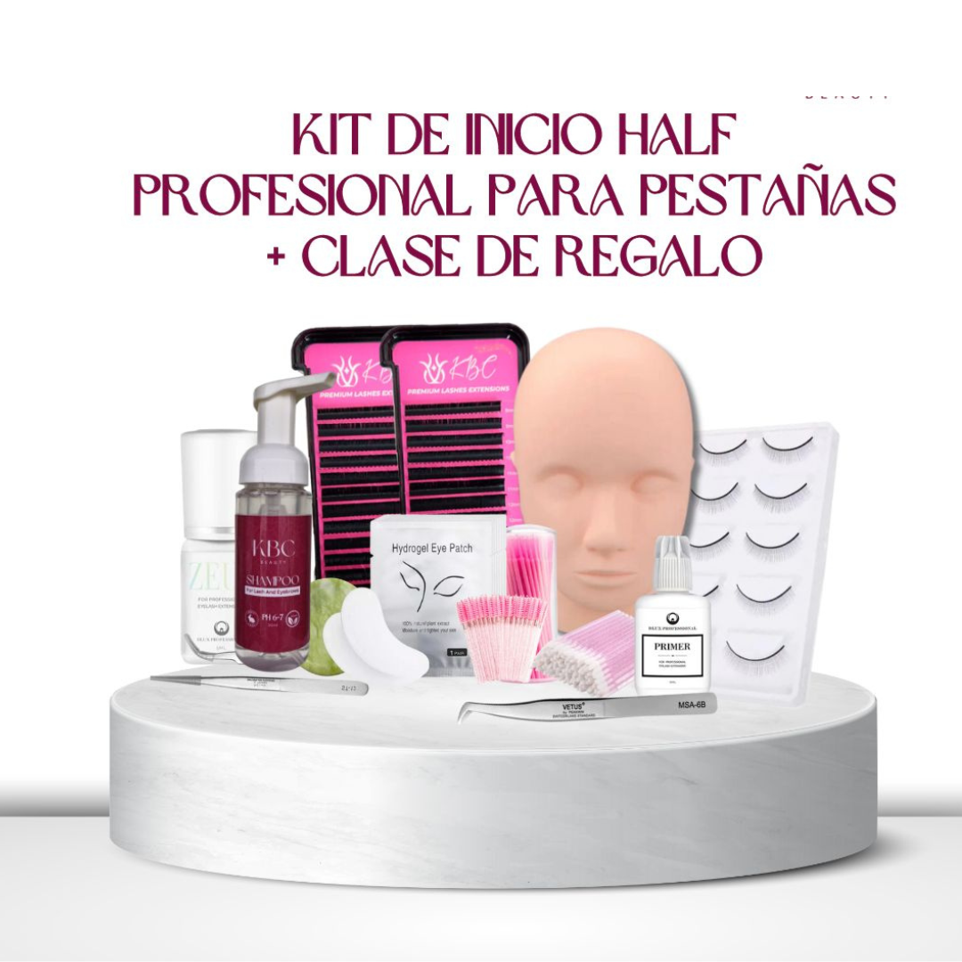 Kit Para Extensiones De Pestañas Inicio Half