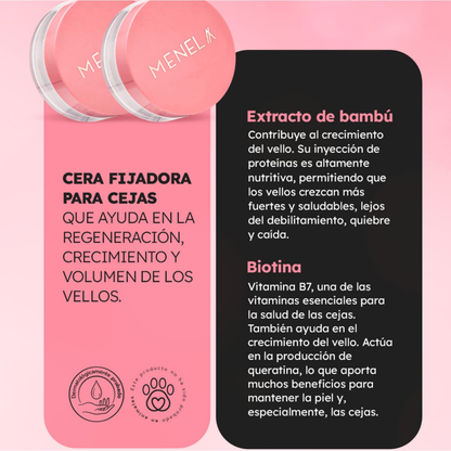 Cera Fijadora de Cejas Brow Frozen Menela