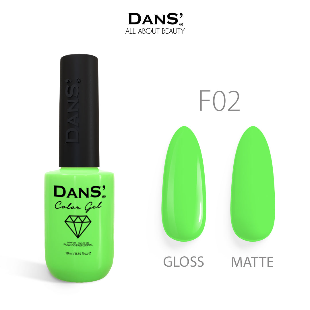 Colores Gel Color F01 - F06 DANS 10 Ml