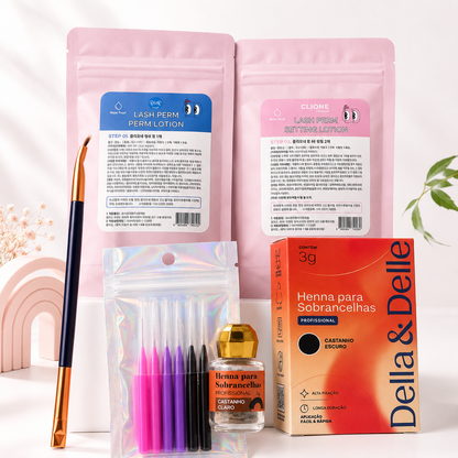 Kit Brow Lamination + Henna Profesional | KBeauty Chile