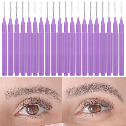 Kit de precisión para cejas : Pincel, Microcepillo y Vaso Dappen