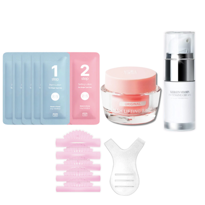 Kit Profesional de Lifting Coreano Clione : Pestañas Perfectas, Fuertes y Saludables