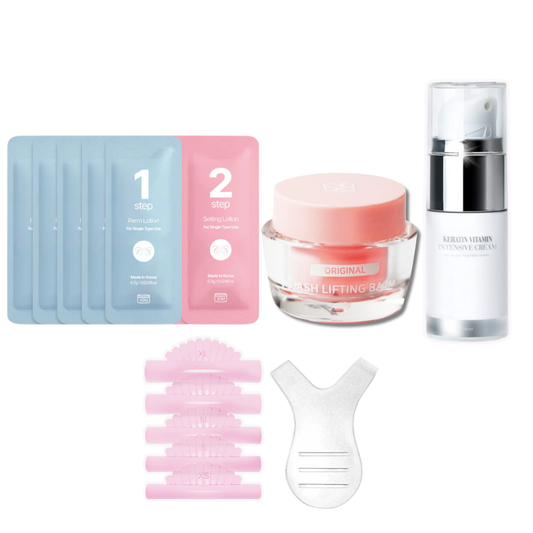 Kit Profesional de Lifting Coreano Clione : Pestañas Perfectas, Fuertes y Saludables