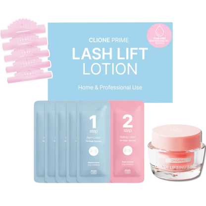 Kit Profesional de Lifting Coreano Clione : Pestañas Perfectas, Fuertes y Saludables