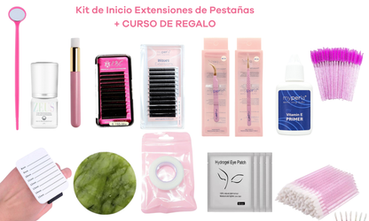 Kit de inicio para Extensiones de Pestañas + CURSO DE REGALO
