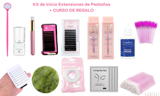 Kit de inicio para Extensiones de Pestañas + CURSO DE REGALO