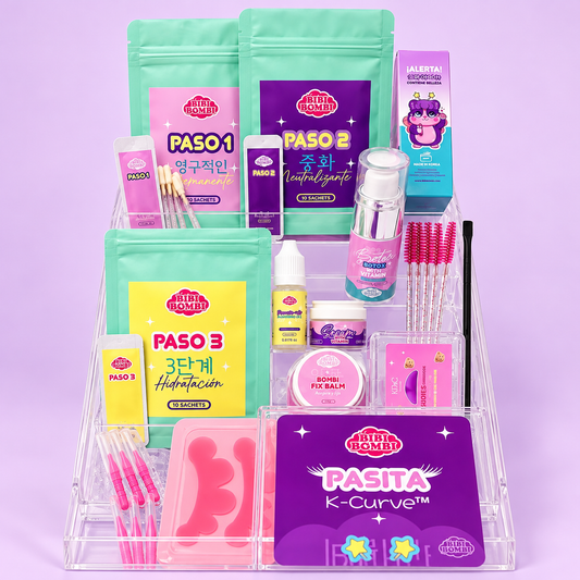 Kit Lifting de Pestañas Profesional + Curso PRESENCIAL de REGALO - BIBIBOMBI COREA