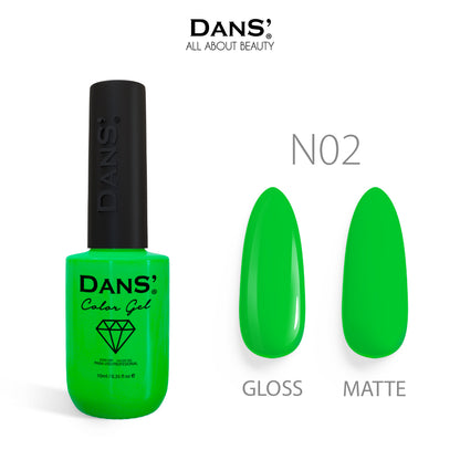 Color Gel Color N01 - N06 DANS 10 Ml