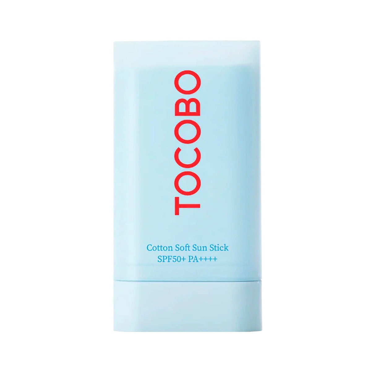 Protector solar TOCOBO Cotton Soft Sun Stick SPF50+ PA++++, vista frontal