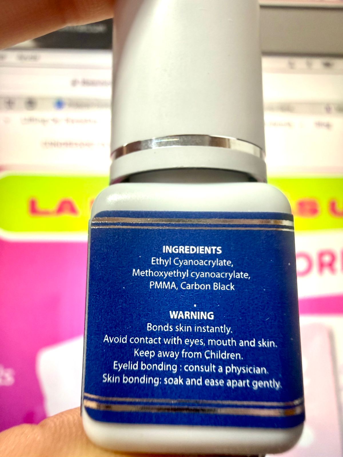 Pegamento Extensiones de Pestañas Tierra Earth DLUX 0.3s | Adhesivo Profesional