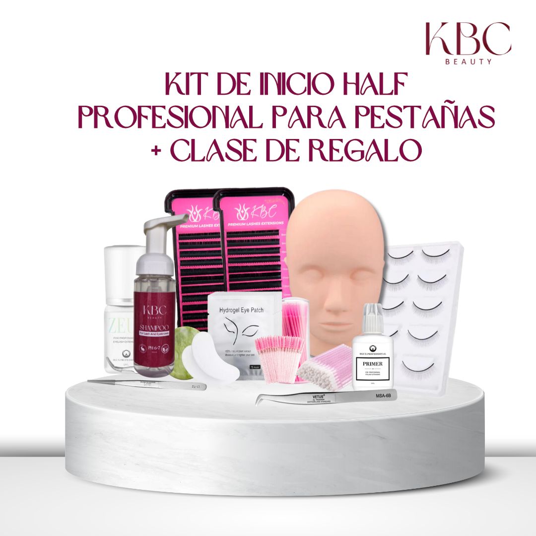 Kit Para Extensiones De Pestañas Inicio Half