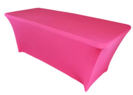 Cubre Camilla Elastico Rosado