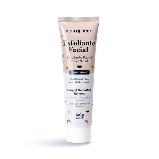 Exfoliante Facial de Carbón Activado - Della&Delle