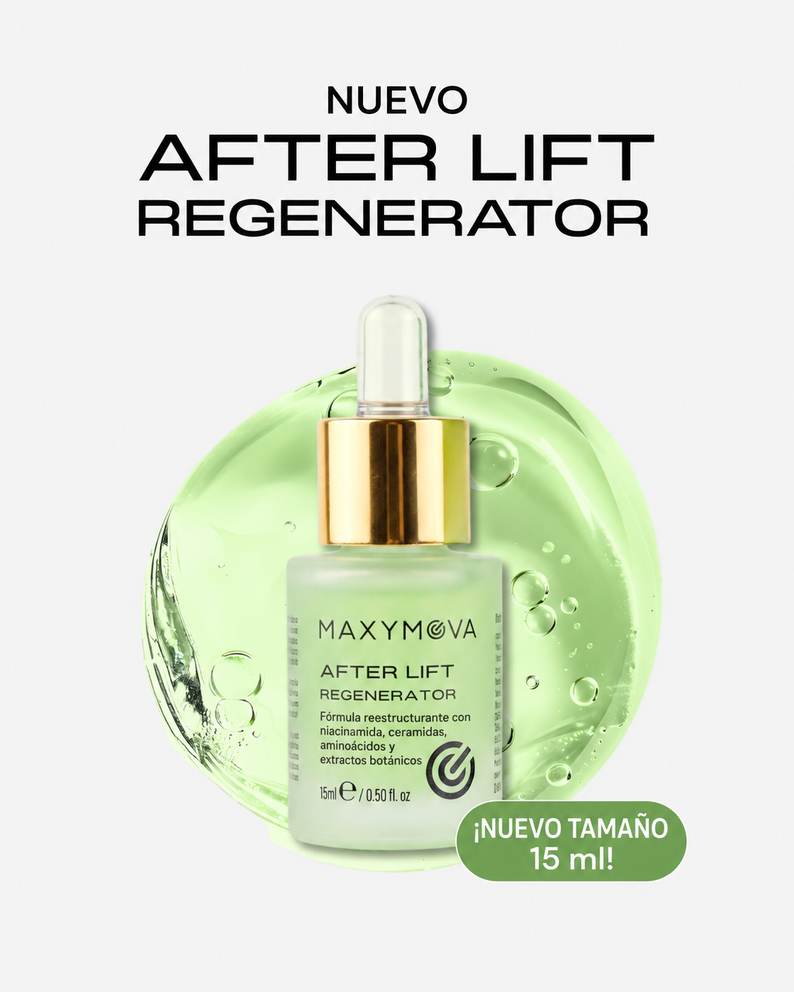 MAXYMOVA After Lift Regenerator Serum para Pestañas y Cejas — 15 ml