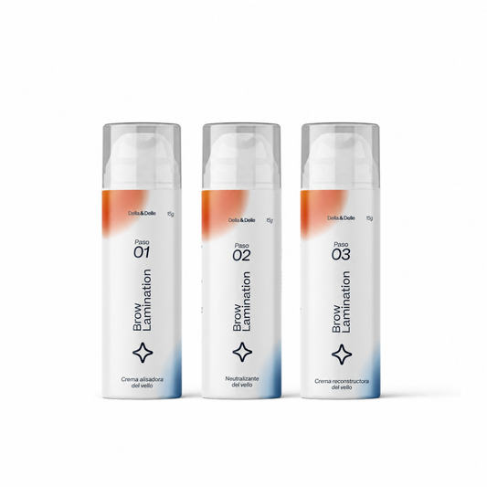 Kit Brow Lamination Della & Delle — Protocolo Profesional de 3 Pasos