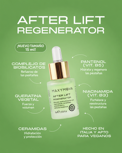 MAXYMOVA After Lift Regenerator Serum para Pestañas y Cejas — 15 ml