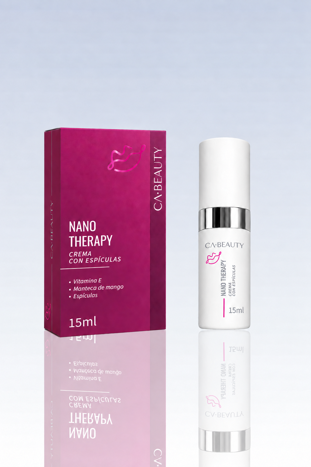 Crema con Microespículas para Labios, Cejas y Rostro | Nano Therapy | CA Beauty