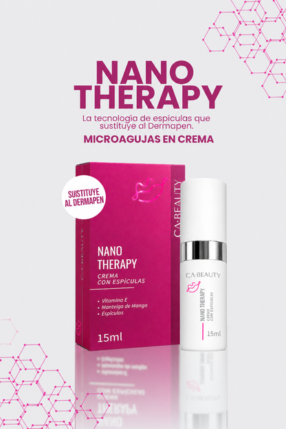 Crema con Microespículas para Labios, Cejas y Rostro | Nano Therapy | CA Beauty