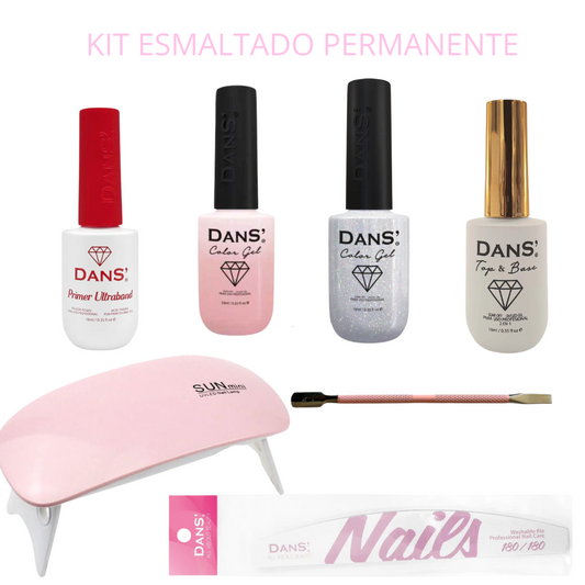 Kit para uñas Esmaltado Permanente DANS