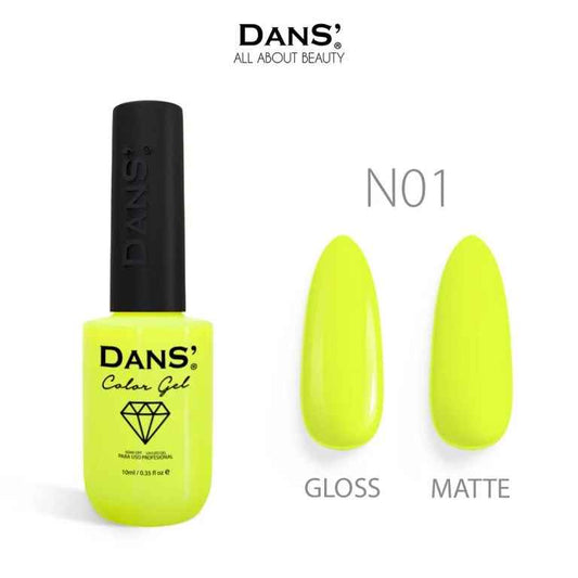 Color Gel Color N01 - N06 DANS 10 Ml