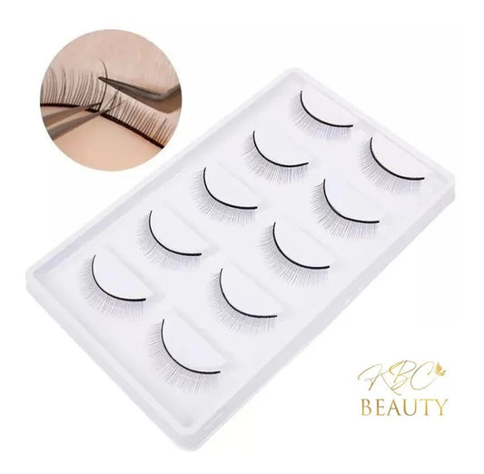 Pestañas De Practica Pack 5 Tiras - K Beauty Chile