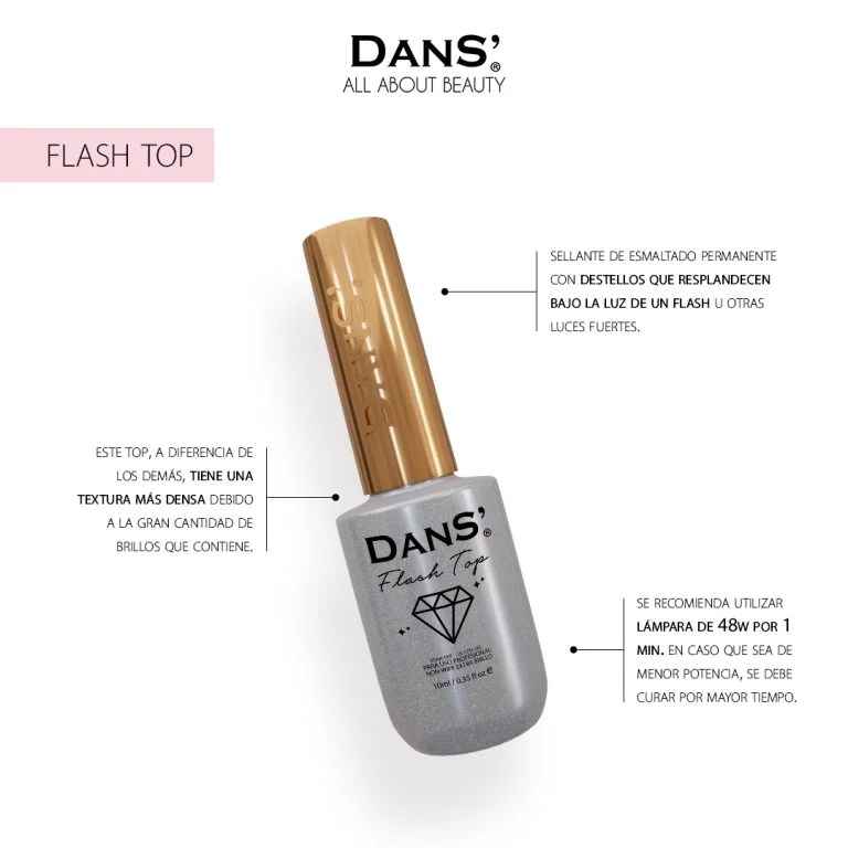 Top Gel Flash DANS - K Beauty Chile